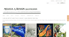 Desktop Screenshot of melissabenson.com